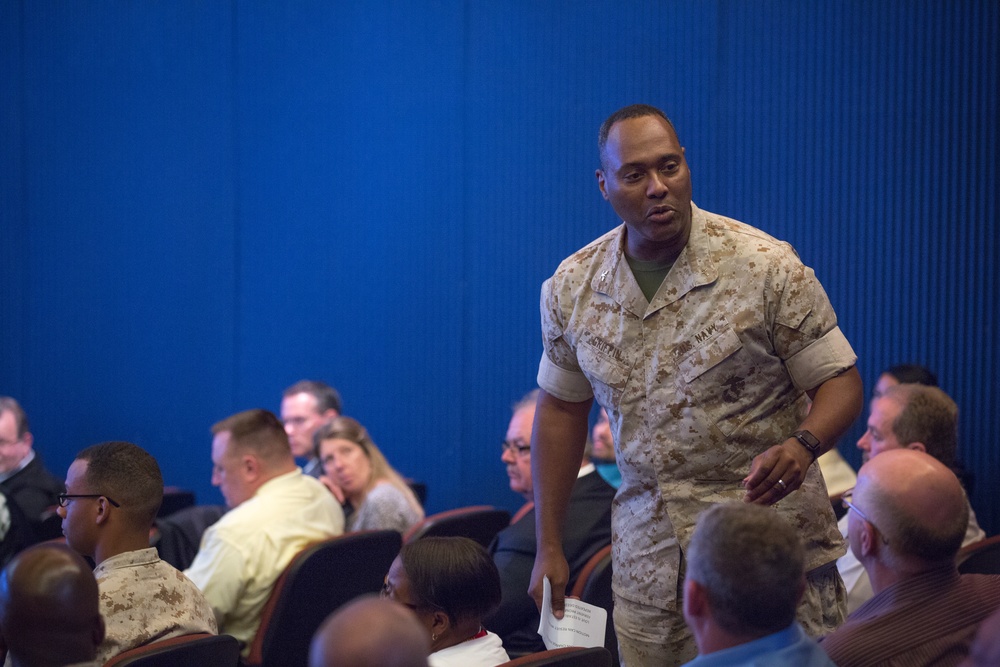 Marine Corps Installations Command Town Hall Meeting Sept. 7, 2016