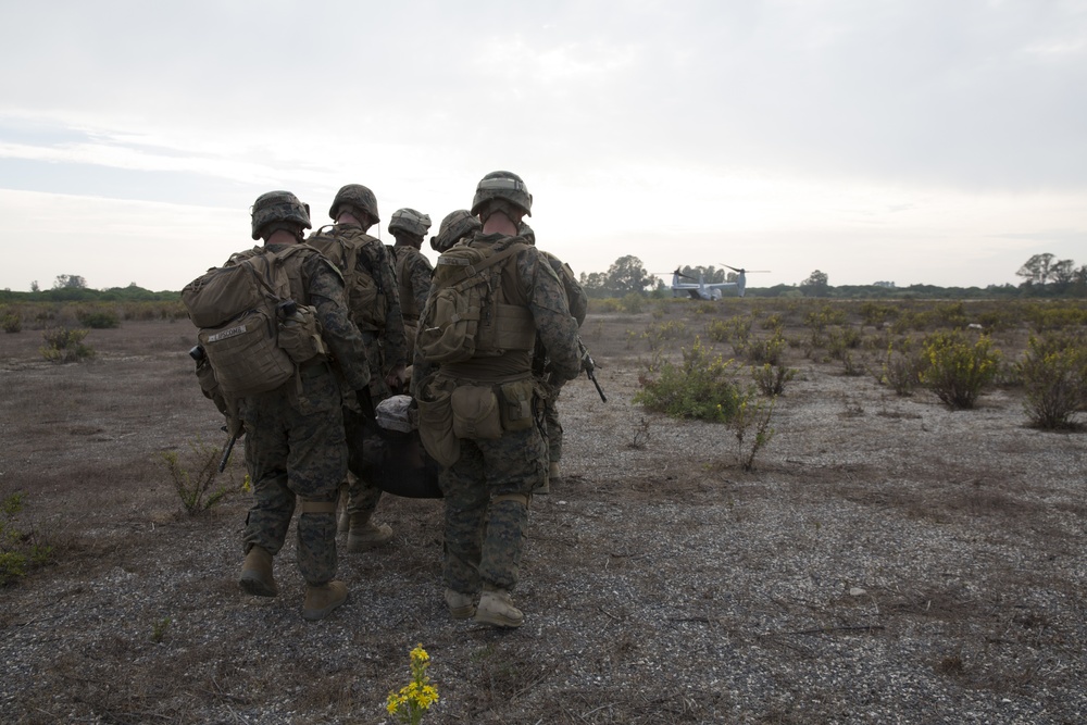 SPMAGTF Marines simulate crisis response, enhance unit readiness