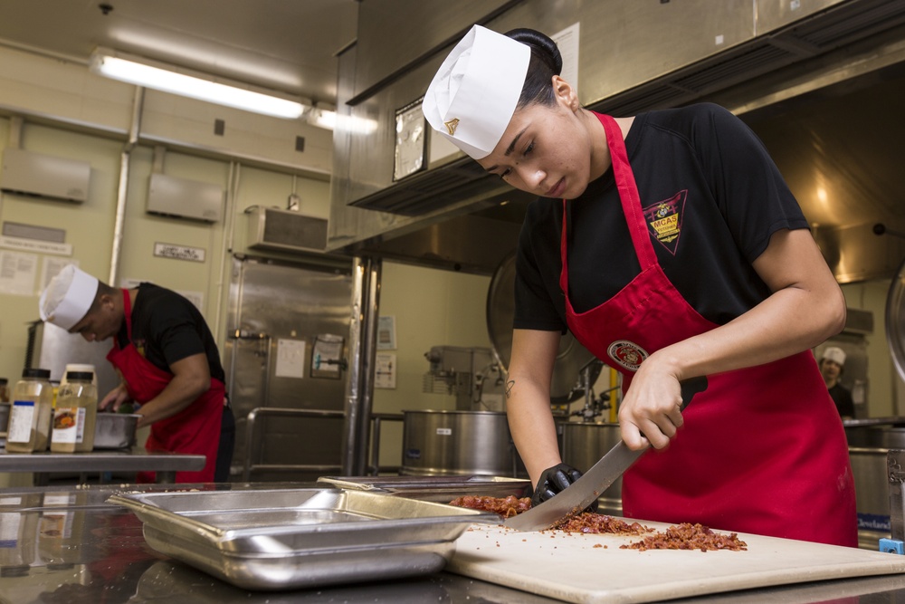 U.S. Marine Corps Food Service Specialist of the Quarter competition