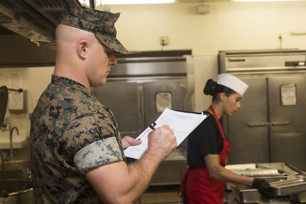 U.S. Marine Corps Food Service Specialist of the Quarter competition
