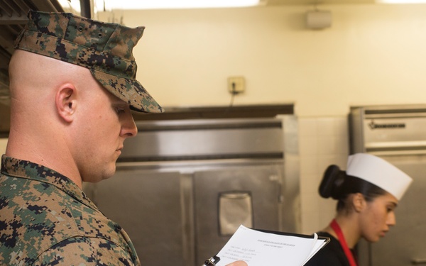 U.S. Marine Corps Food Service Specialist of the Quarter competition
