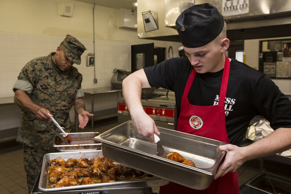 U.S. Marine Corps Food Service Specialist of the Quarter competition
