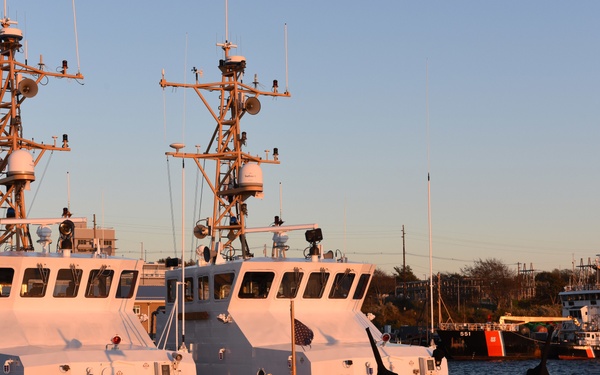 Coast Guard 1st District cutters head to Naval Station Newport for the 2016 Cutter Roundup