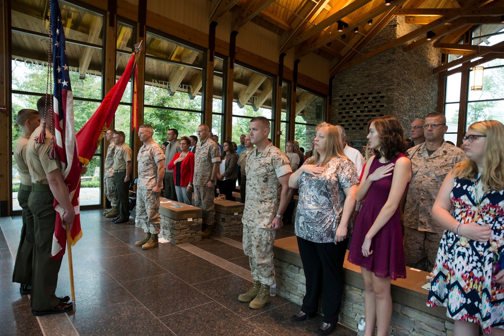 Chief Warrant Officer 5 Bradley Goode Retirement Ceremony