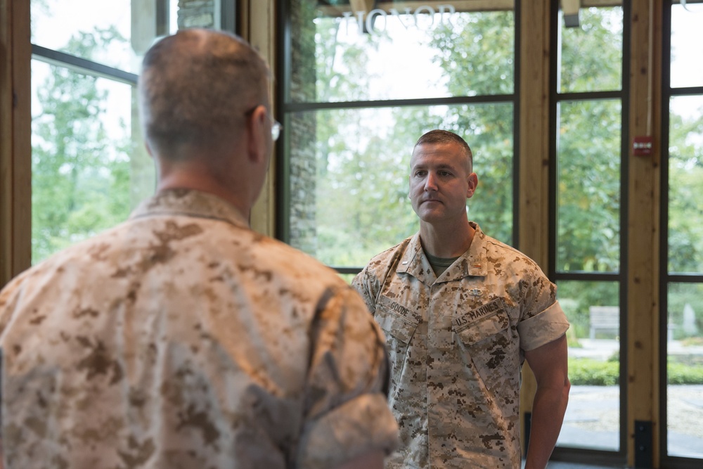 Chief Warrant Officer 5 Bradley Goode Retirement Ceremony