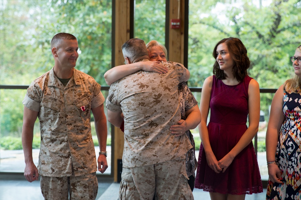 Chief Warrant Officer 5 Bradley Goode Retirement Ceremony