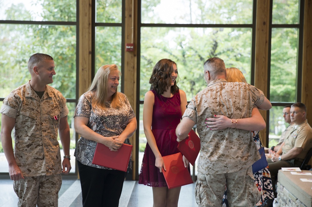 Chief Warrant Officer 5 Bradley Goode Retirement Ceremony