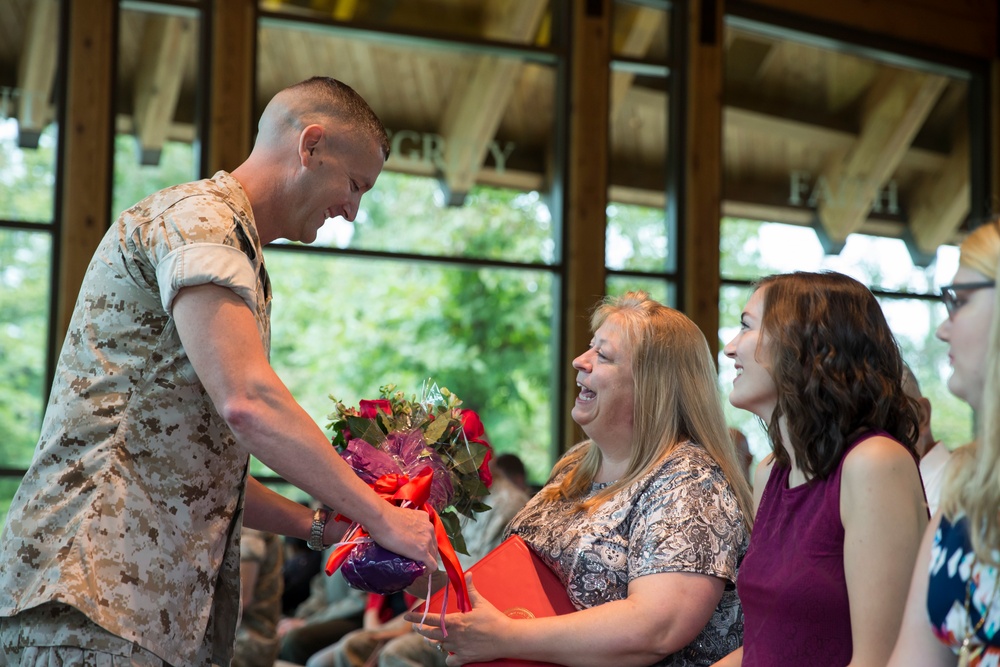 Chief Warrant Officer 5 Bradley Goode Retirement Ceremony