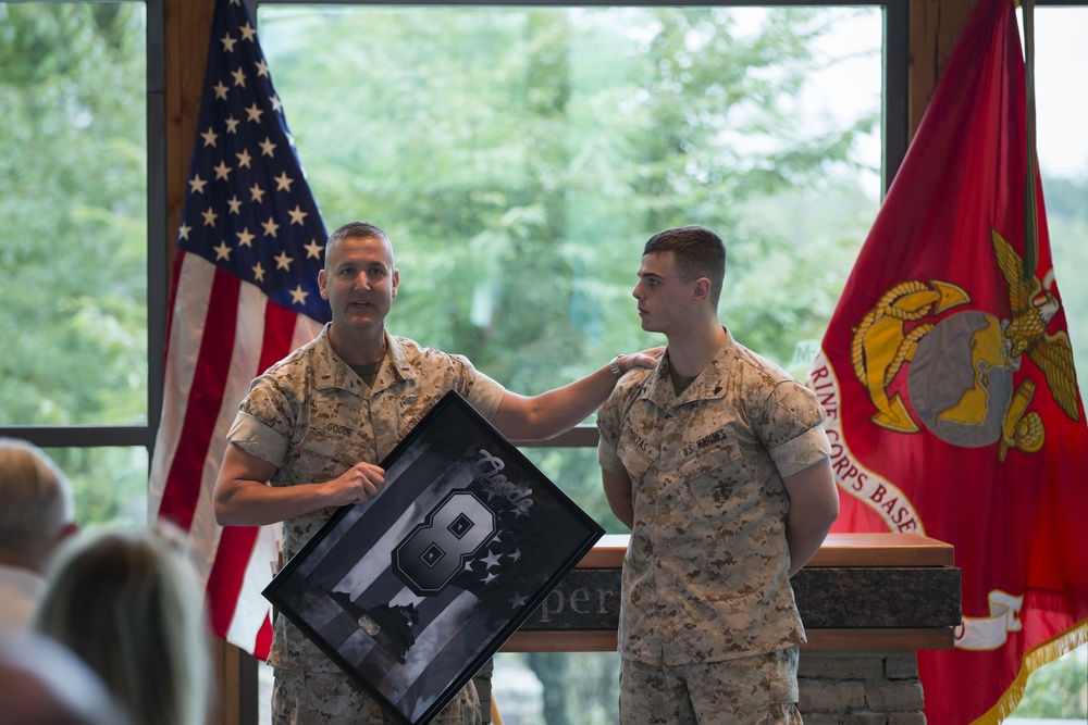 Chief Warrant Officer 5 Bradley Goode Retirement Ceremony