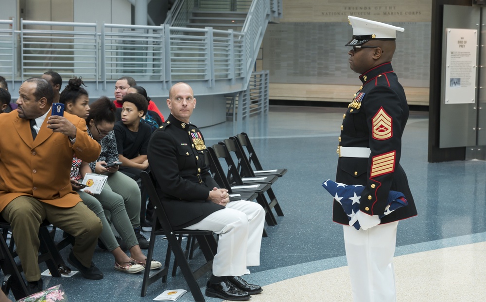 Gunnery Sergeant Johnson Retirement Ceremony