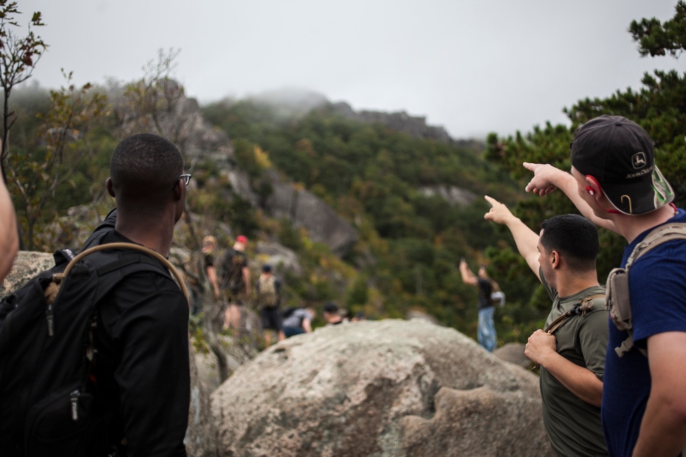 TBS COMBAT INSTRUCTOR BATTALION MOTIVATIONAL HIKE