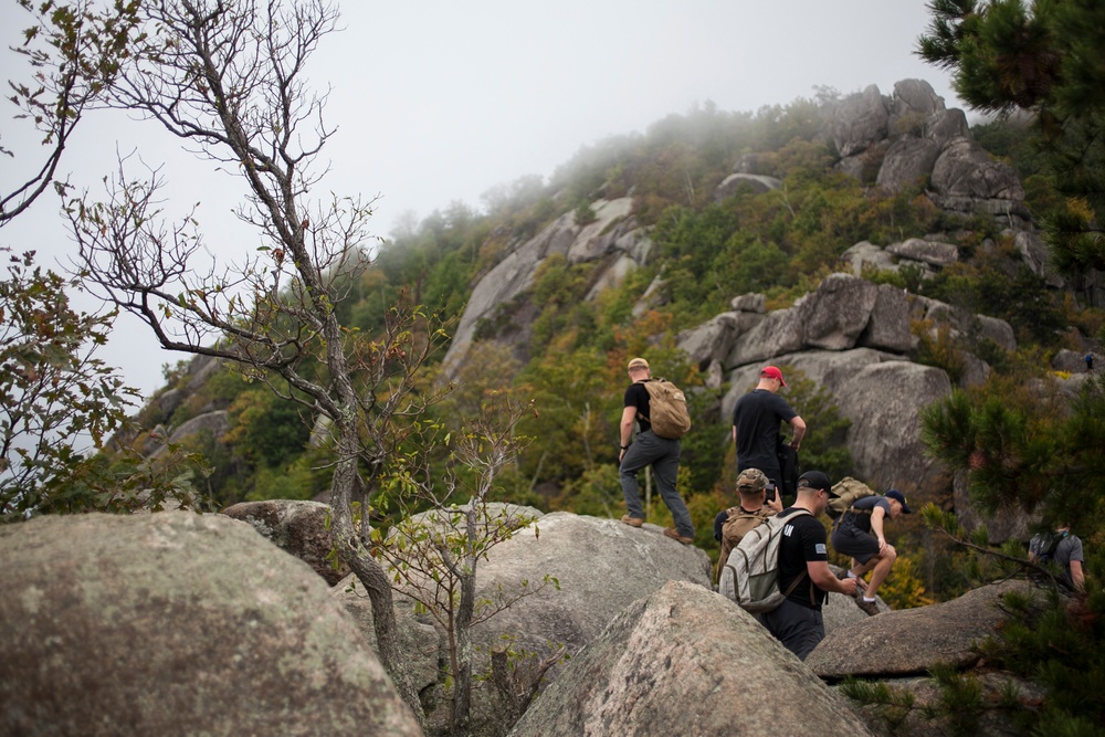 TBS COMBAT INSTRUCTOR BATTALION MOTIVATIONAL HIKE