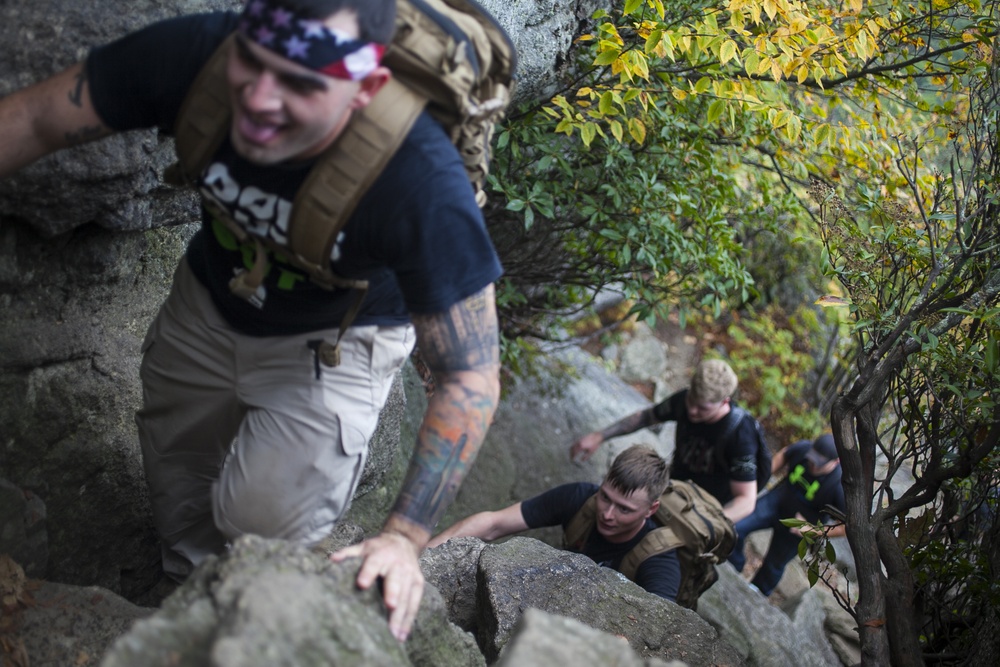 TBS COMBAT INSTRUCTOR BATTALION MOTIVATIONAL HIKE