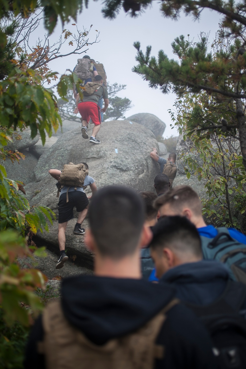 TBS COMBAT INSTRUCTOR BATTALION MOTIVATIONAL HIKE