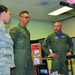 Condit visits with AES Airmen