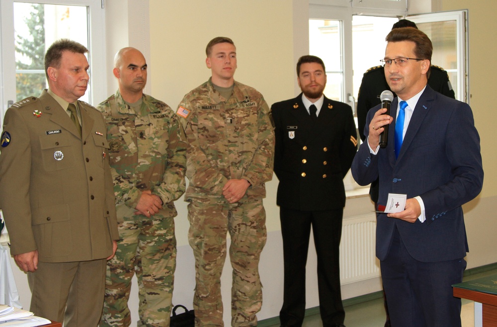 U.S. Army, NATO forces recognized for Polish JROTC mentorship