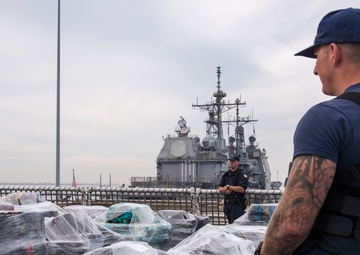 Coast Guard offloads approximately 20 tons of cocaine