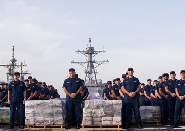 Coast Guard offloads approximately 20 tons of cocaine