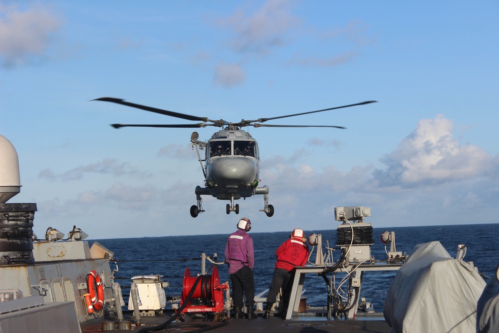 USS Porter is participates in exercise Joint Warrior 2016