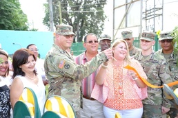 Army Reserve Engineers participate in Early Head Start Inauguration