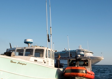 Coast Guard conducts cruise ship escort near Santa Barbara
