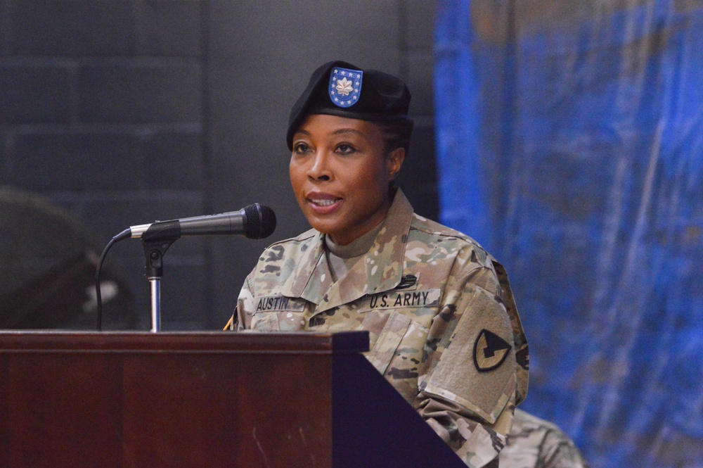921st Contracting Battalion activates at Wheeler