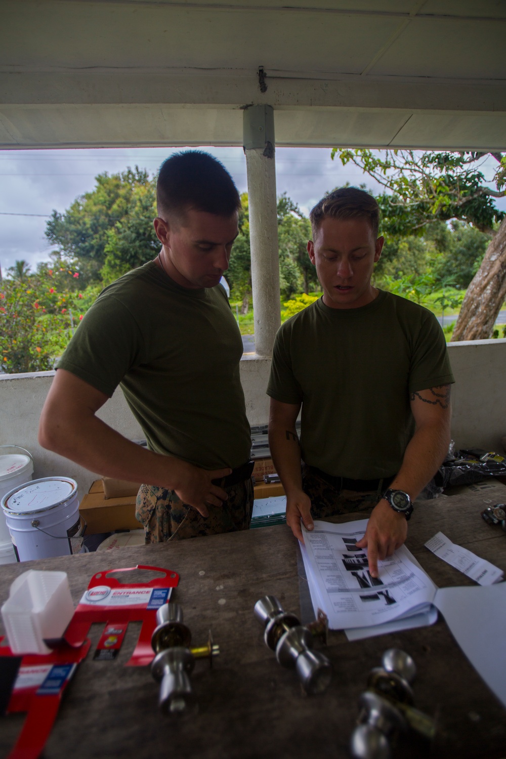 Koa Moana and VMF renovate a local clinic