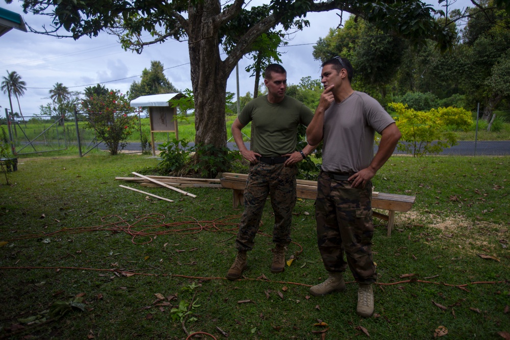 Koa Moana and VMF renovate a local clinic