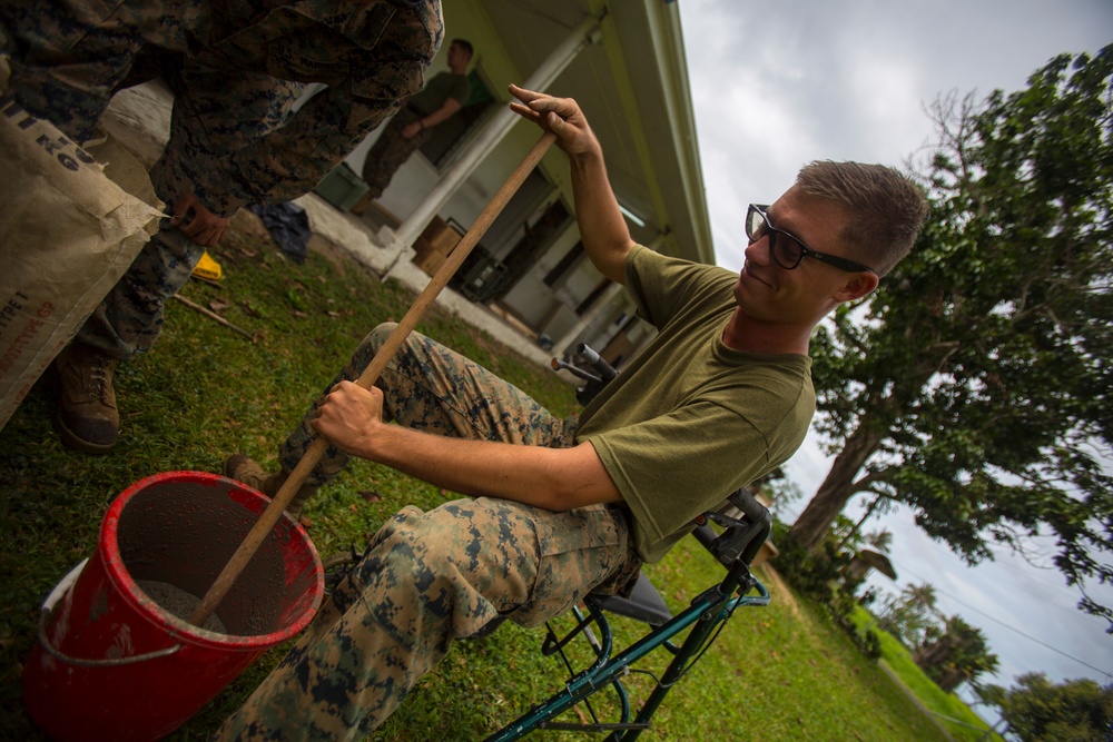 Koa Moana and VMF renovate a local clinic