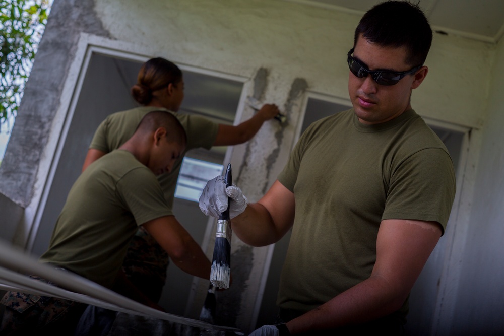 Koa Moana and VMF renovate a local clinic