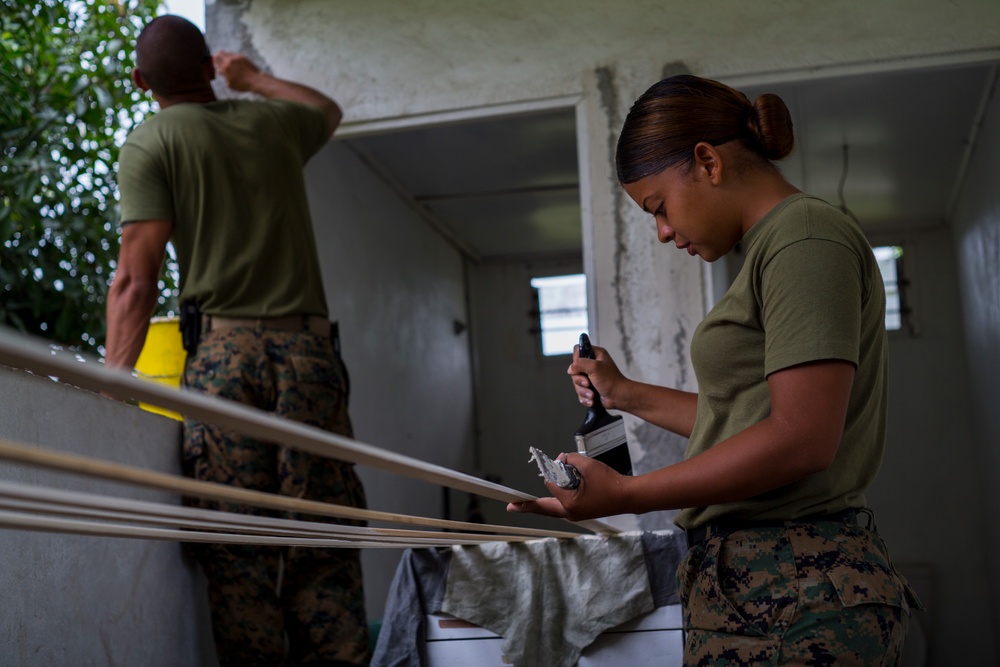 Koa Moana and VMF renovate a local clinic