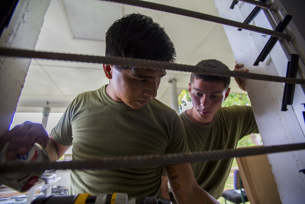 Koa Moana and VMF renovate a local clinic