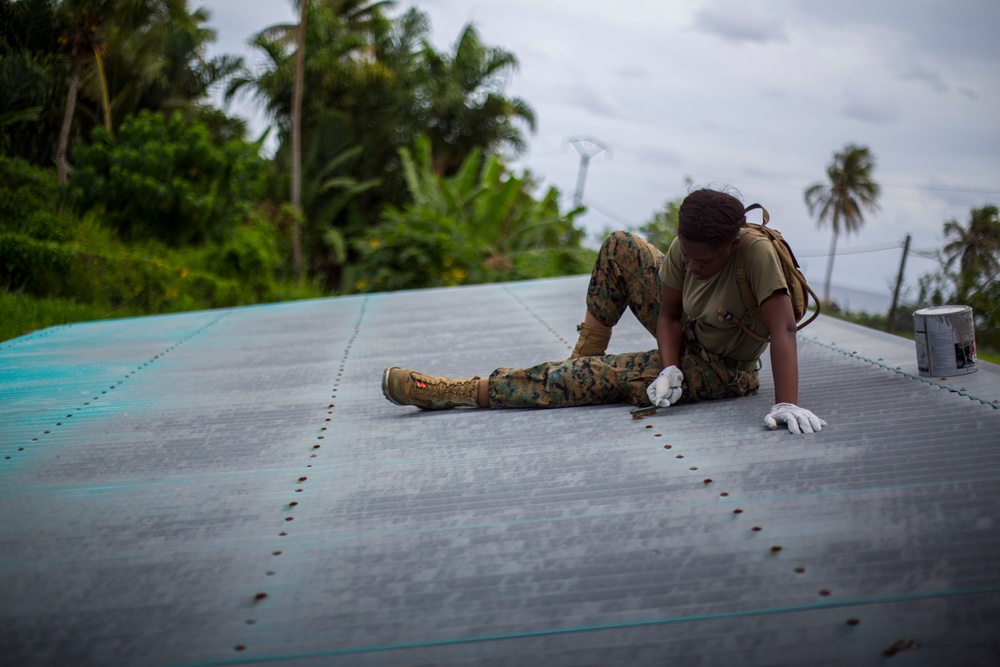 Koa Moana and VMF renovate a local clinic