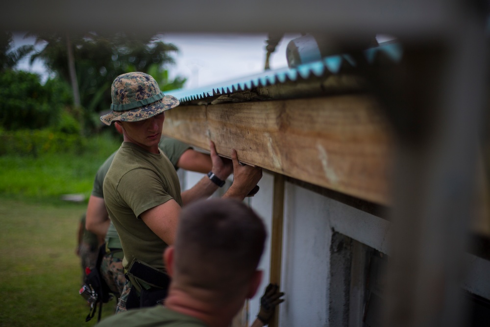 Koa Moana and VMF renovate a local clinic