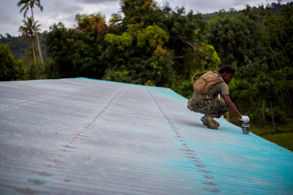 Koa Moana and VMF renovate a local clinic