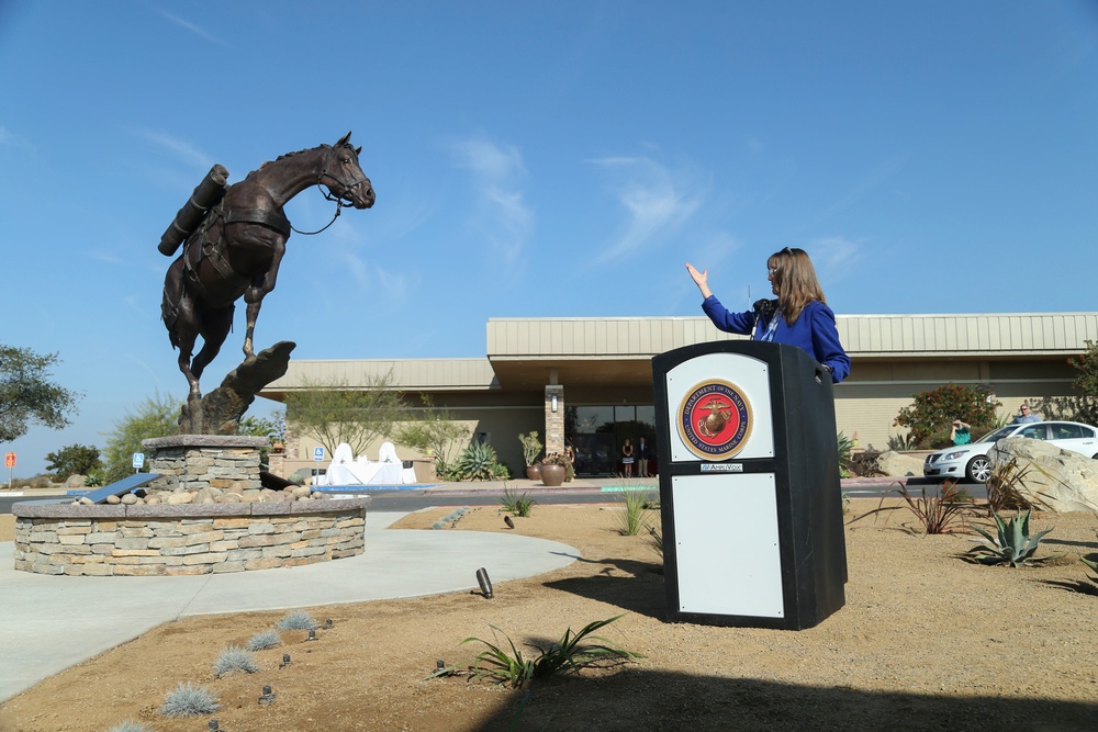 Staff Sergeant Reckless Monument Dedication Ceremony