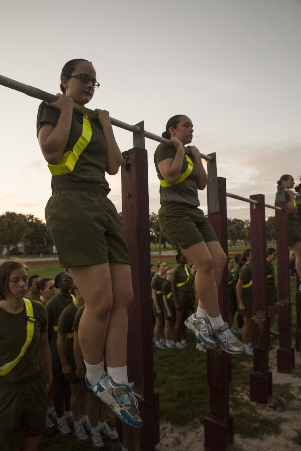 New Marine recruits pass first hurdle, begin training on Parris Island