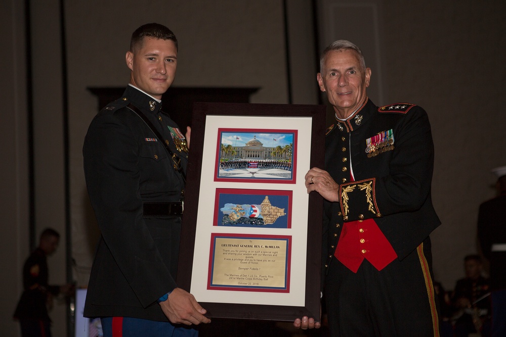 Reserve Marines and Community Members Celebrate a Century of Service