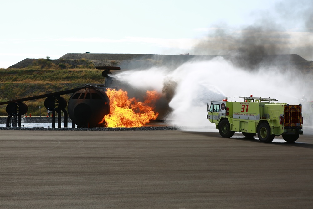 ARFF Training fires