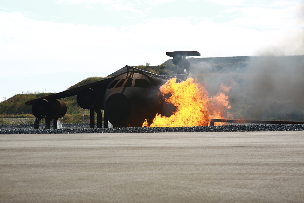 ARFF Training fires