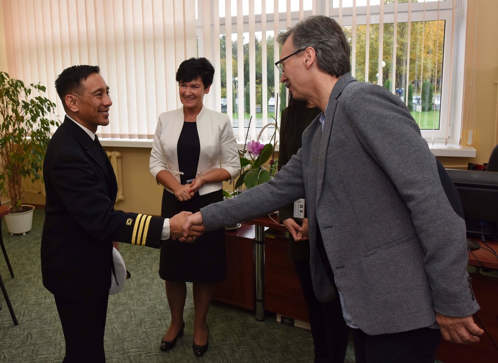 NSF Redzikowo leadership meets with local community leaders