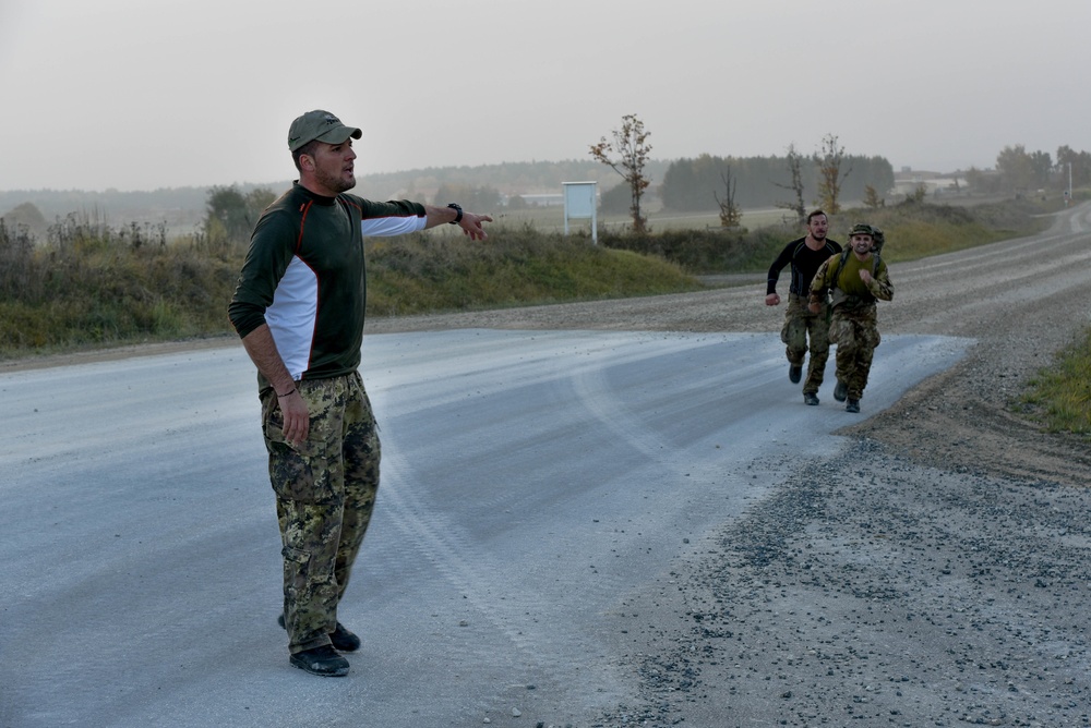 European Best Sniper Squad Competition 2016 Ruck March