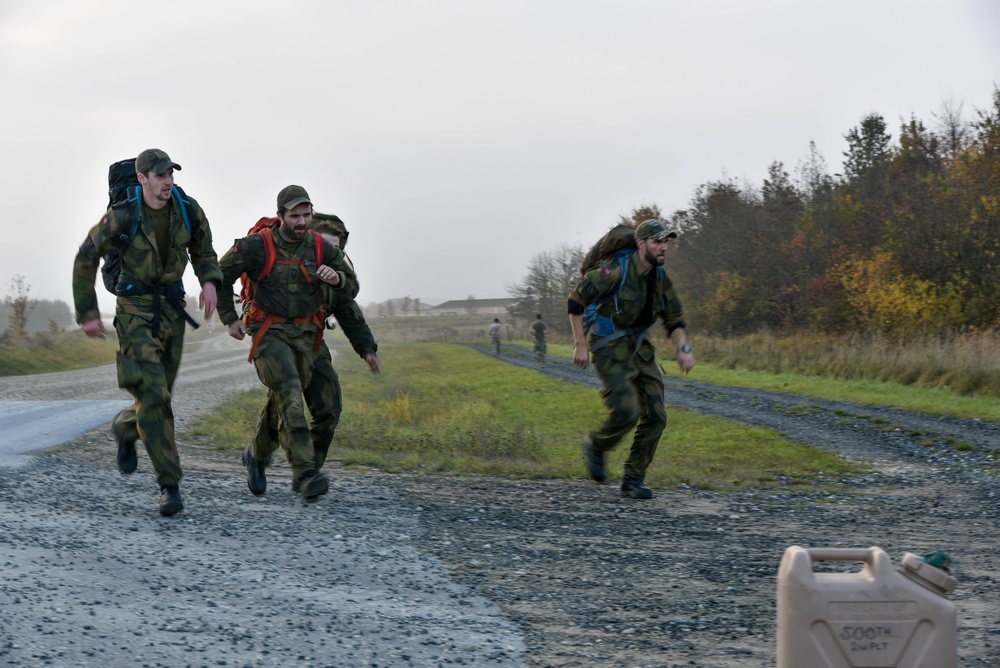 European Best Sniper Squad Competition 2016 Ruck March