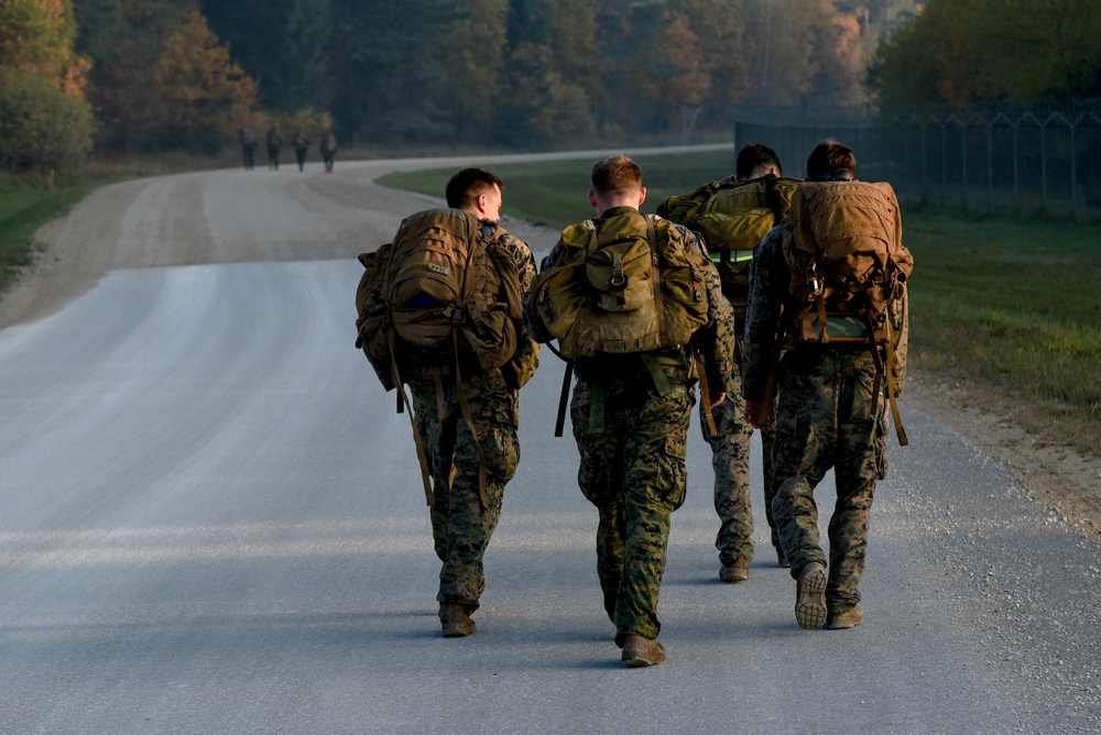 European Best Sniper Squad Competition 2016 Ruck March