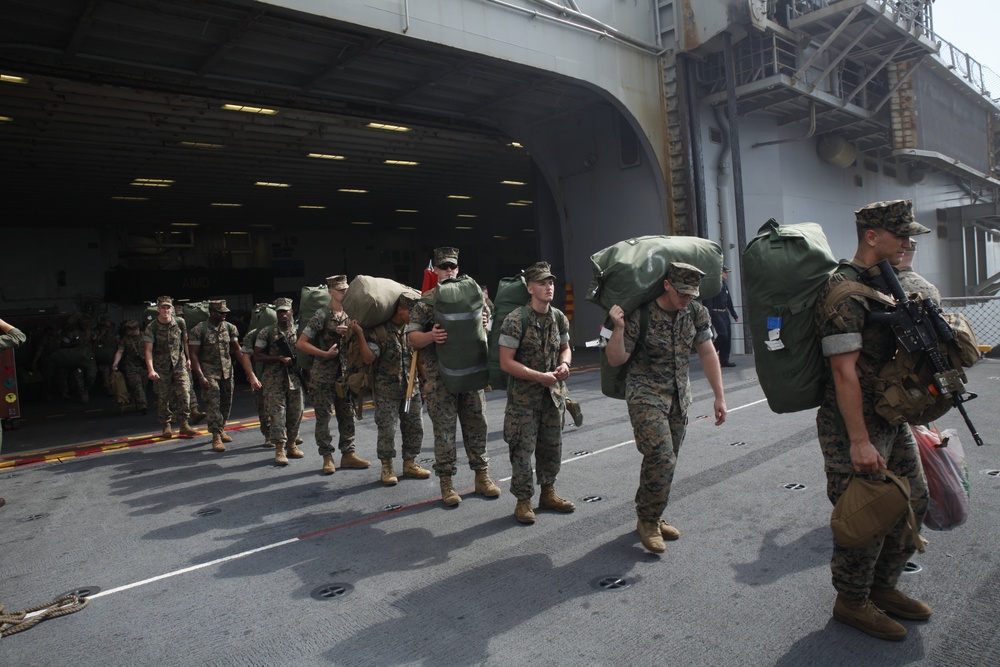 31st MEU completes fall patrol, returns to Okinawa