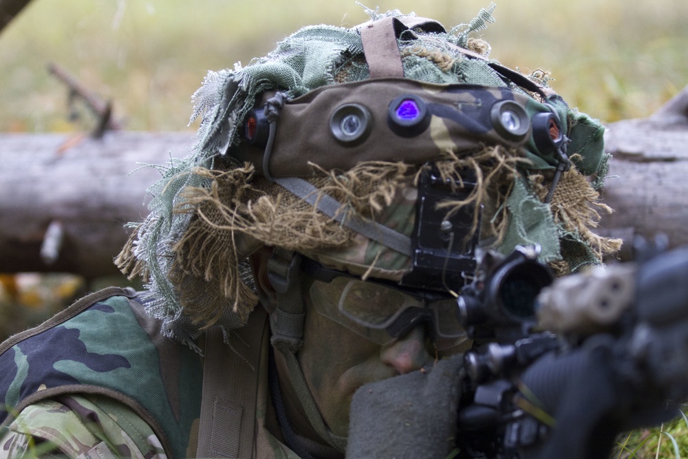 Paratroopers participate in Silver Arrow force on force training