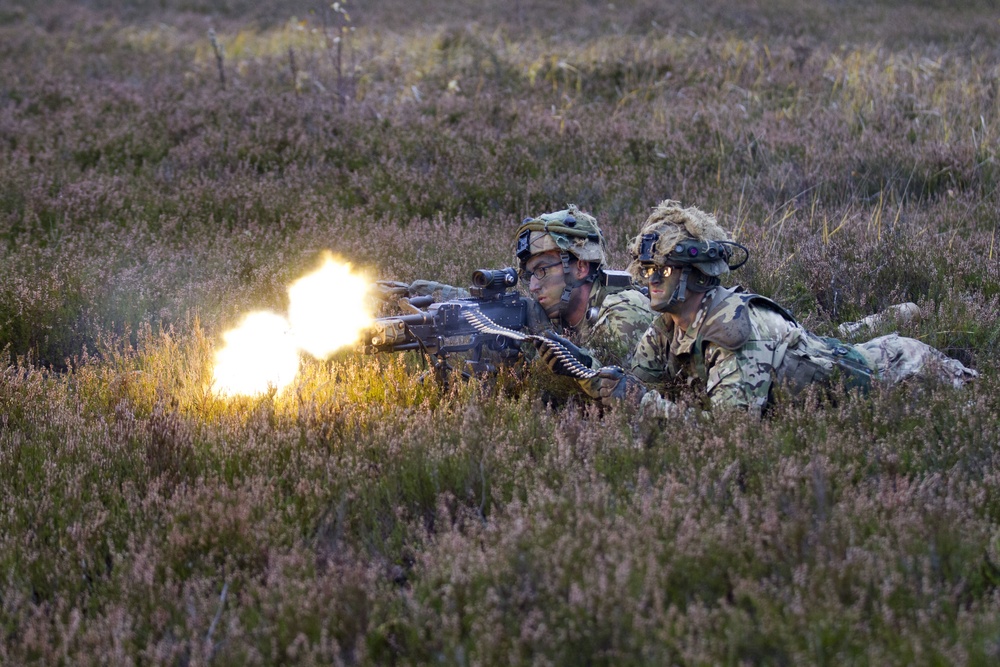 Paratroopers participate in Silver Arrow force on force training