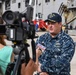 Iwo Jima CO speaks to Media after arriving from Haiti