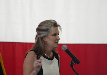 NAWCWD Executive Director speaks during 70th anniversary at Point Mugu