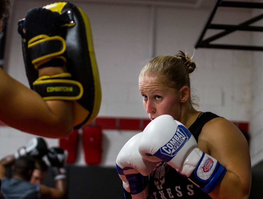 Triple Threat: Female Army Reserve Soldier is a true American Badass